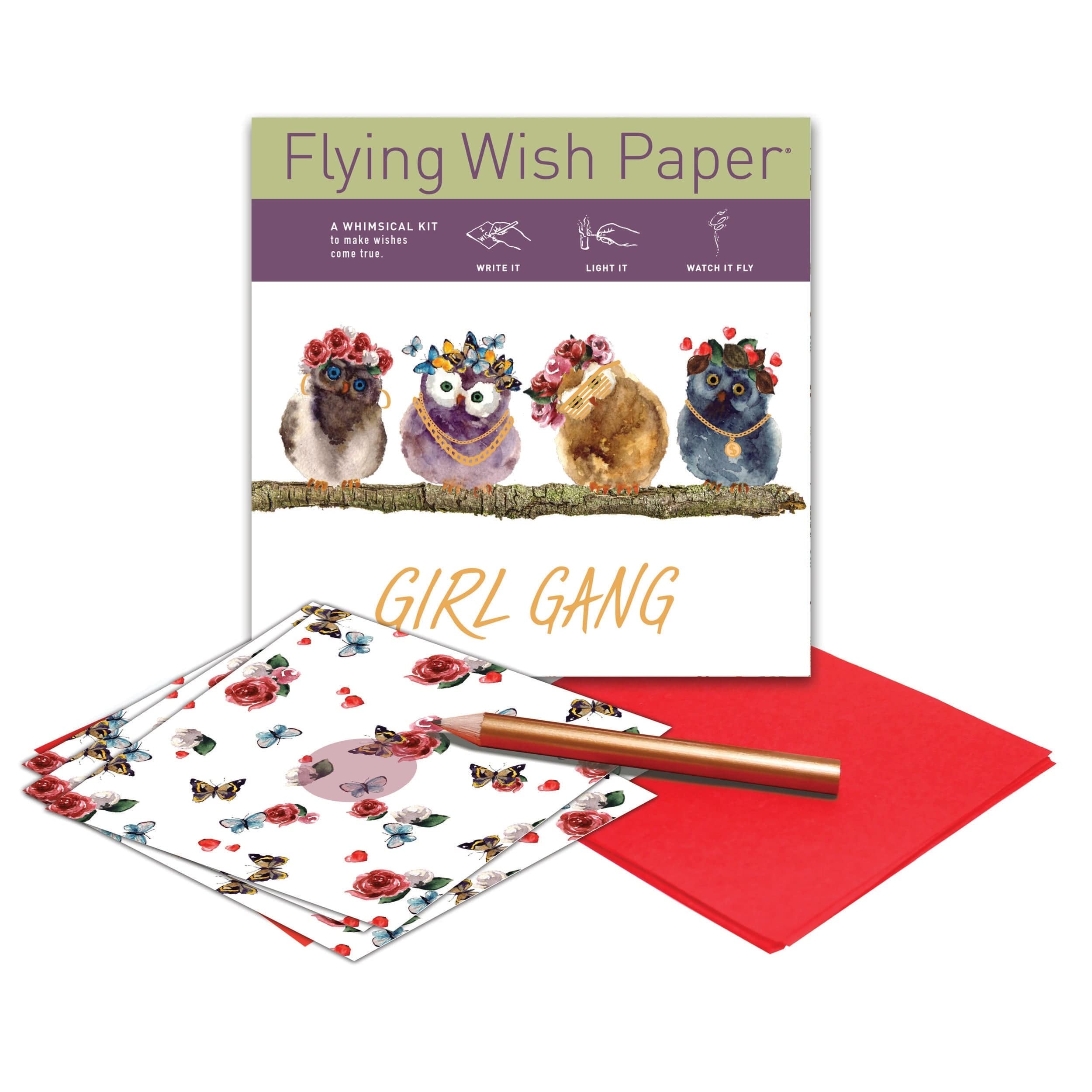 Mini Flying Wish Paper - Colorful Burning Wish Notes for Birthday, Wedding & Party Celebrations | Perfect for Girl Gang Gifts, Friendship & Special Occasions