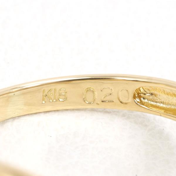 18K Yellow Gold Diamond Ring for Women - Elegant Solitaire Engagement & Wedding Band - Perfect for Proposals, Anniversaries, and Special Occasions
