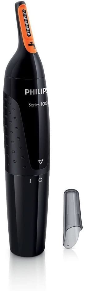 PHILIPS NT1150/10 Precision Nose Hair Trimmer - Painless Grooming for Men - Perfect for Travel & Daily Personal Care