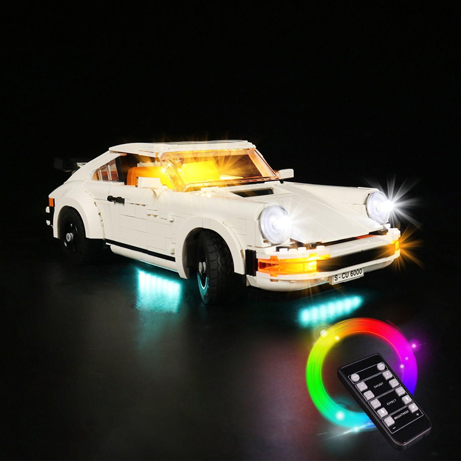 LEGO 911 Speed Champions 10295 Light Kit - Premium LED Lighting Set for Porsche 911 Model Car | Enhance Display & Nighttime Play
