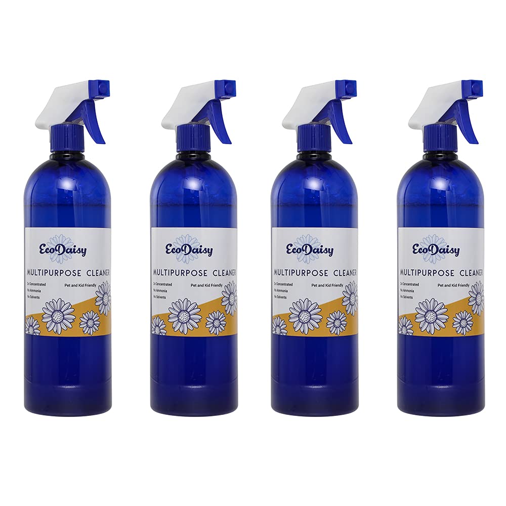 Eco-Friendly Multipurpose Cleaner Spray (4-Pack) – All-Purpose Cleaning for Kitchen, Bathroom, Floors & More | Safe for Pets & Kids