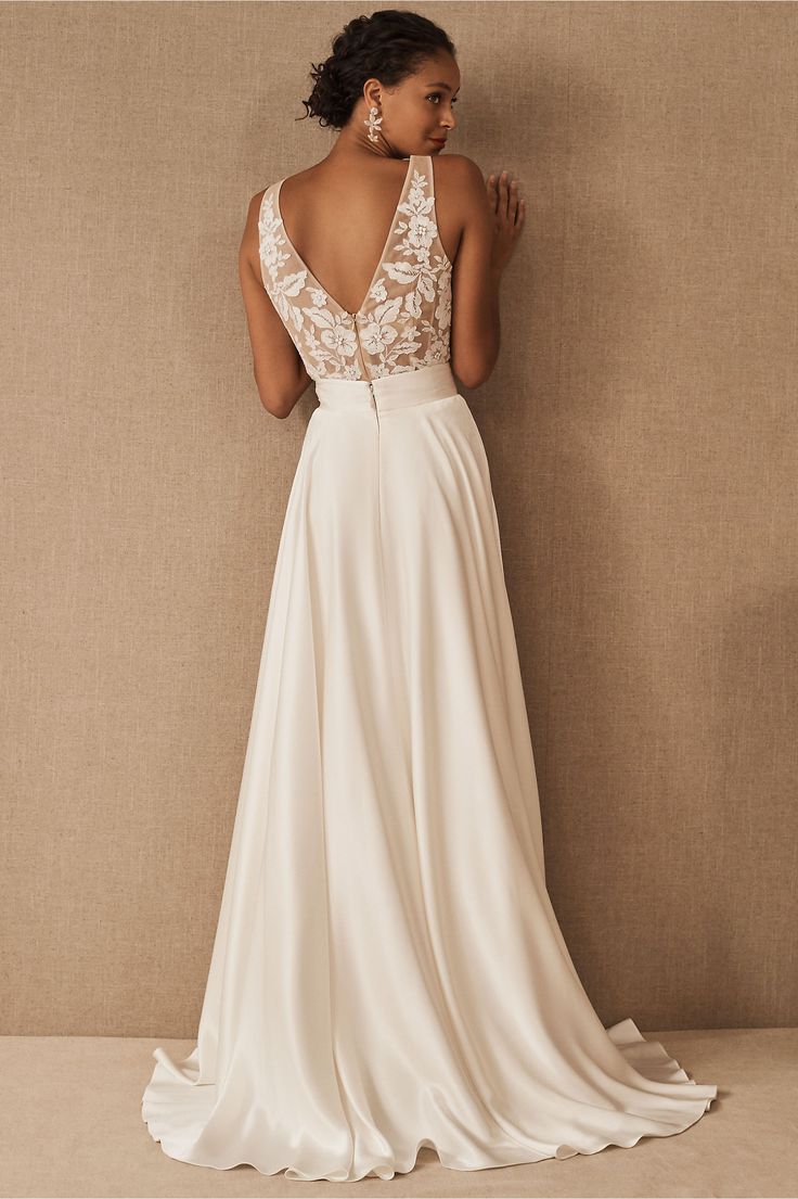 BHLDN Catherine Deane Liz Skirt - Elegant Floral Maxi Skirt for Women | Perfect for Weddings, Parties & Special Occasions