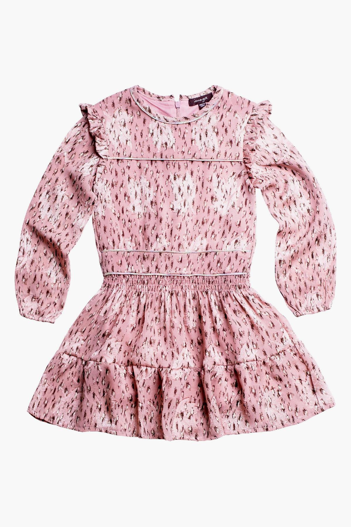 Imoga Mindy Jasper Girls Dress - Cute & Stylish Outfit for Toddler & Kids - Perfect for Birthday Parties, School Events & Family Photos