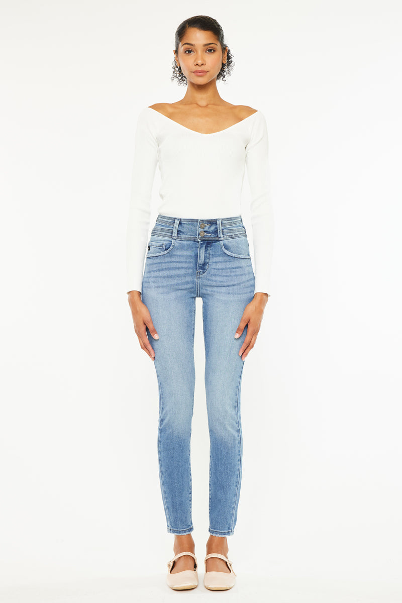 Valerie Ultra High Rise Super Skinny Jeans for Women - Stretchy Denim Pants, Slim Fit, Tummy Control - Perfect for Casual Wear, Night Out & Everyday Fashion