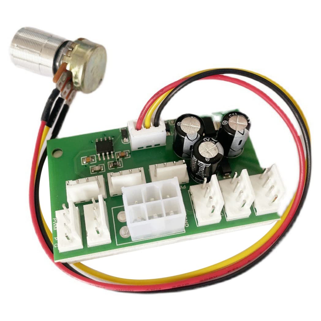 8-Channel PWM Fan Hub Speed Controller for PC Mining Rigs - High-Performance Cooling for Gaming, Crypto Mining & Workstations