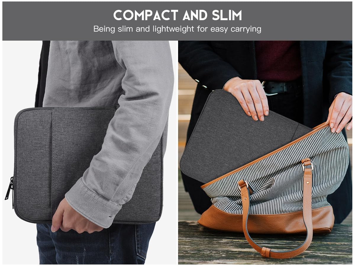 10 Inch Tablet Sleeve Case for Samsung Galaxy Tab A9+/S9 FE, Lenovo Tab M9/M10/P10, iPad Pro/Air (2024) - Protective Cover for 10-11 Inch Tablets - Perfect for Work, Travel & School Use