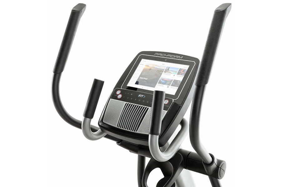 ProForm Carbon E10 Elliptical Machine - Low Impact Cardio Trainer for Home Gym, Perfect for Weight Loss & Full Body Workout | Ideal for Small Spaces & Apartment Fitness
