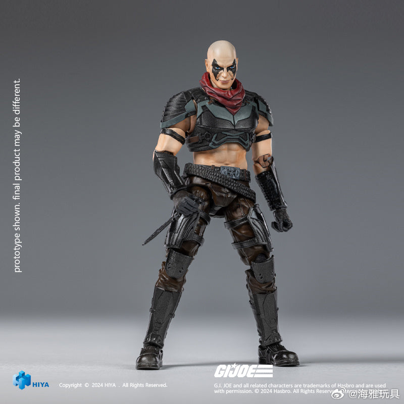 PRE ORDER - 1/18 Scale HIYA 4-Inch G.I.Joe Zardan Action Figure - Exquisite Mini Collectible Series for Display & Play | Perfect for Collectors & Toy Enthusiasts