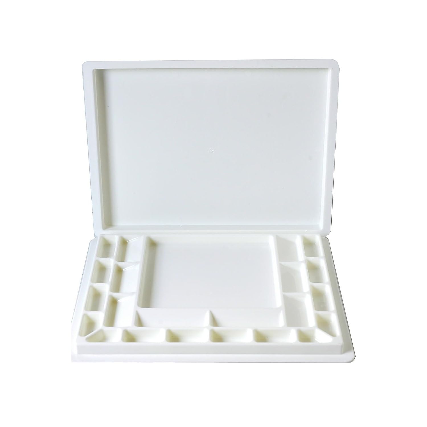 Sterling Edwards Large Plastic Watercolor Palette for Artists - Perfect for Outdoor Painting, Studio Work & Travel Use