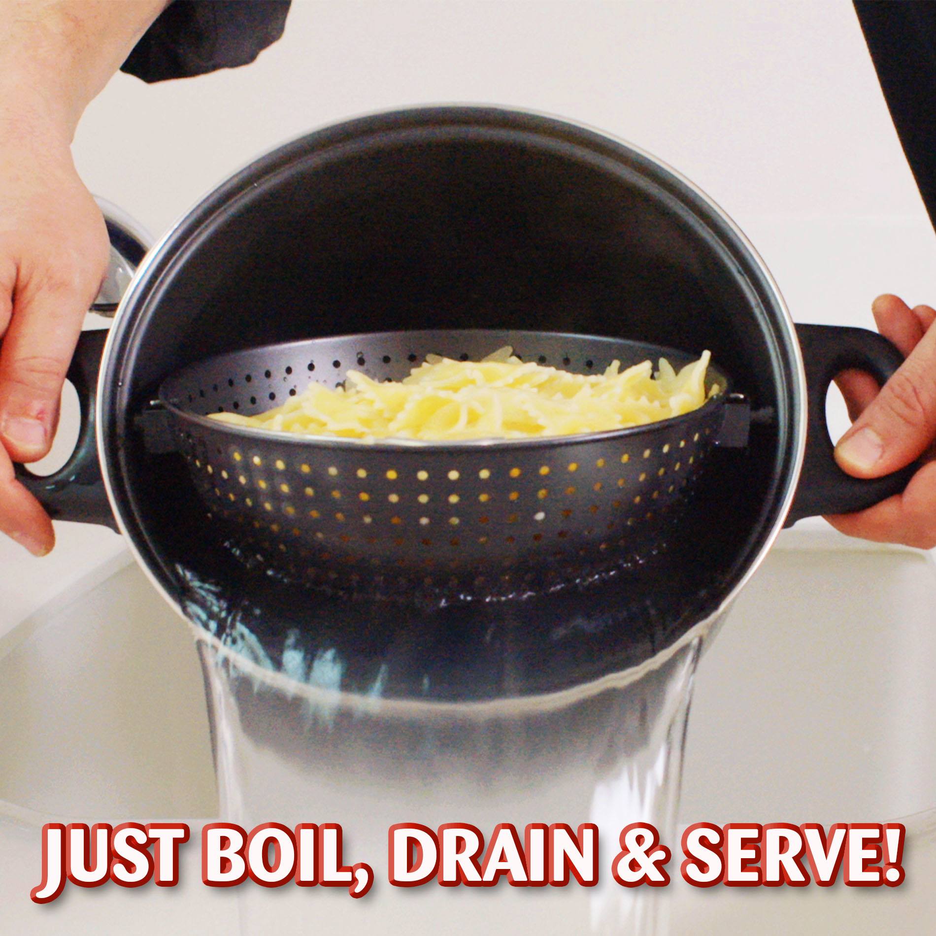 World's Best Non-Stick Cooking Pot - Premium Durable Kitchen Pot for Frying, Boiling & Stewing | Perfect for Home Chefs & Professional Kitchens