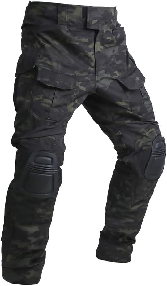 EMERSONGEAR G3 Paintball Pants with Knee Pads - Tactical Combat Pants for Men | Army Airsoft BDU Outdoor Trousers | Perfect for Paintball, Airsoft & Outdoor Adventures