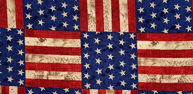 America The Beautiful Iron On Patches for Jackets & Bags - DIY Sew or Iron On Embroidered Applique for Clothing, Denim & Backpacks - Perfect for Patriotic Decor, Gifts & Craft Projects