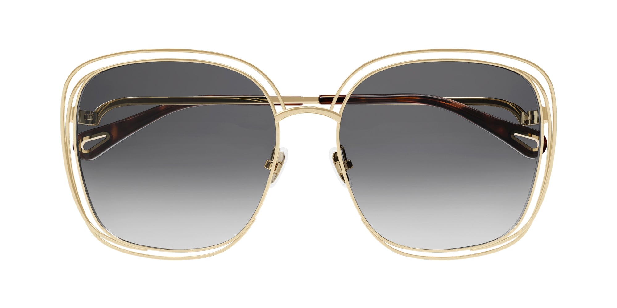Chloe CH0077SK Women's Sunglasses - UV Protection, Polarized Lenses, Fashionable Design for Outdoor Activities, Driving, and Beach Vacations