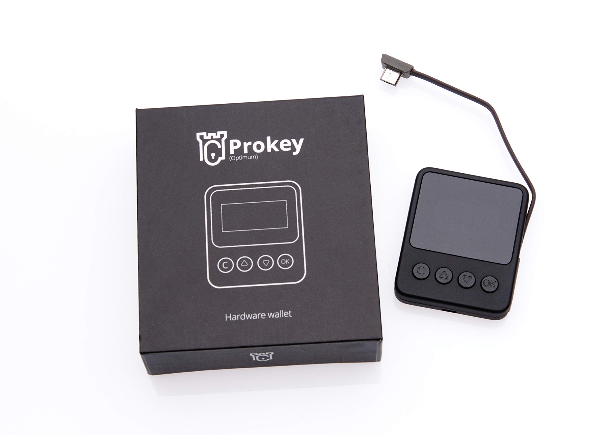 Secure Crypto Hardware Wallet for Bitcoin, Ethereum, Ripple & USDT | Open-Source Cold Storage Wallet | Protect Digital Assets for Trading & Long-term Investment