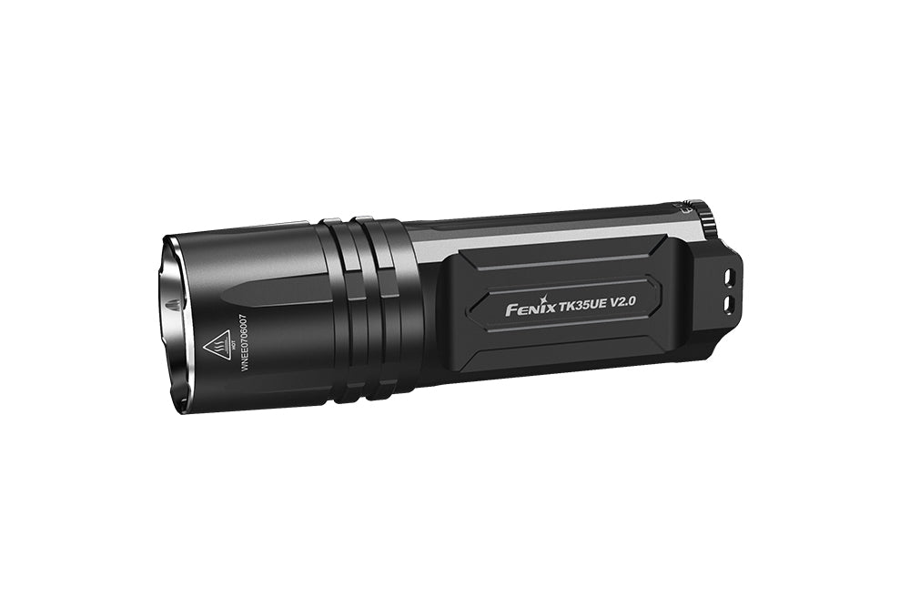 Fenix TK35UE V2.0 2000 Lumen Rechargeable Tactical Flashlight - Open Box - Perfect for Camping, Hiking & Emergency Preparedness