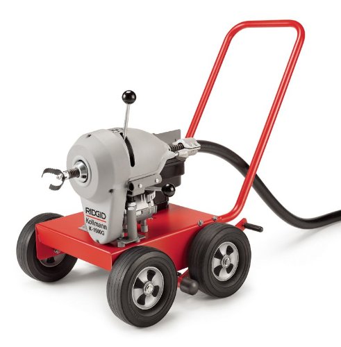 Ridgid 48462 K-1500G Sectional Drain Cleaning Machine with C-14 Cable - Professional Plumbing Tool for Clog Removal in Homes & Commercial Buildings