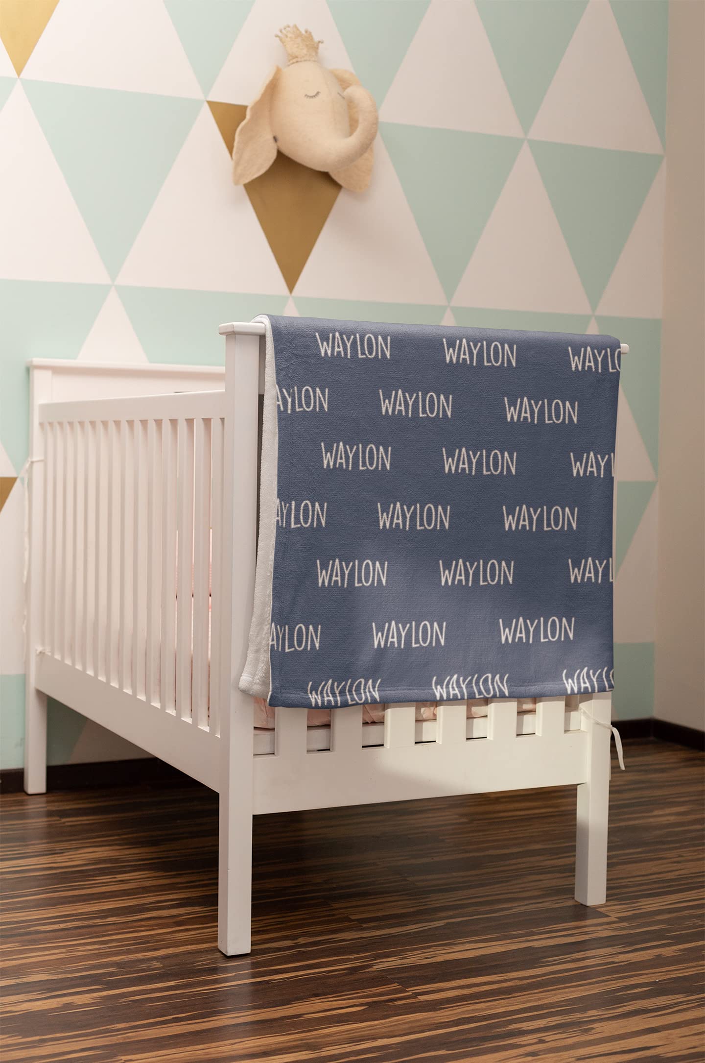 Personalized Name Blankets for Baby, Kids & Adults - Custom Throw Blankets for Mom, Grandma & Family - Soft Baby Blankets with Names for Newborns, Infants, Toddlers & Kids - Perfect for Nursery, Bedroom, Couch & Gift Giving