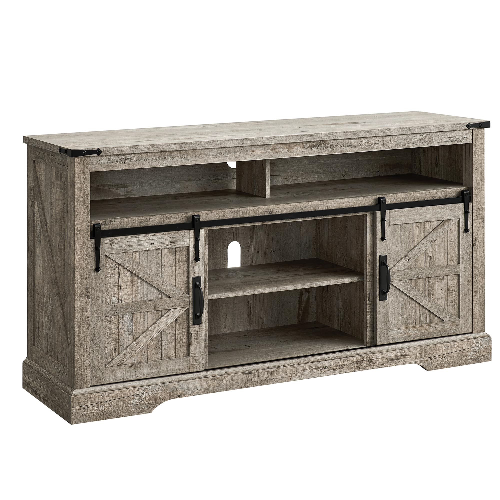 Farmhouse TV Stand for 65+ Inch TVs - 33