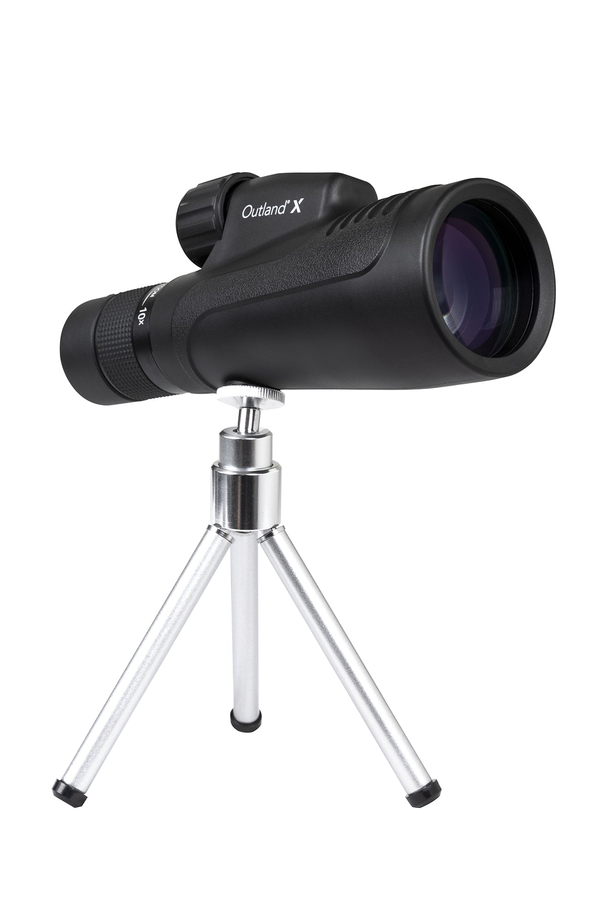 Outland X 10-30x50mm Zoom Monocular Telescope with Adjustable Tripod - Compact & Powerful for Bird Watching, Hunting, Hiking, and Outdoor Adventures