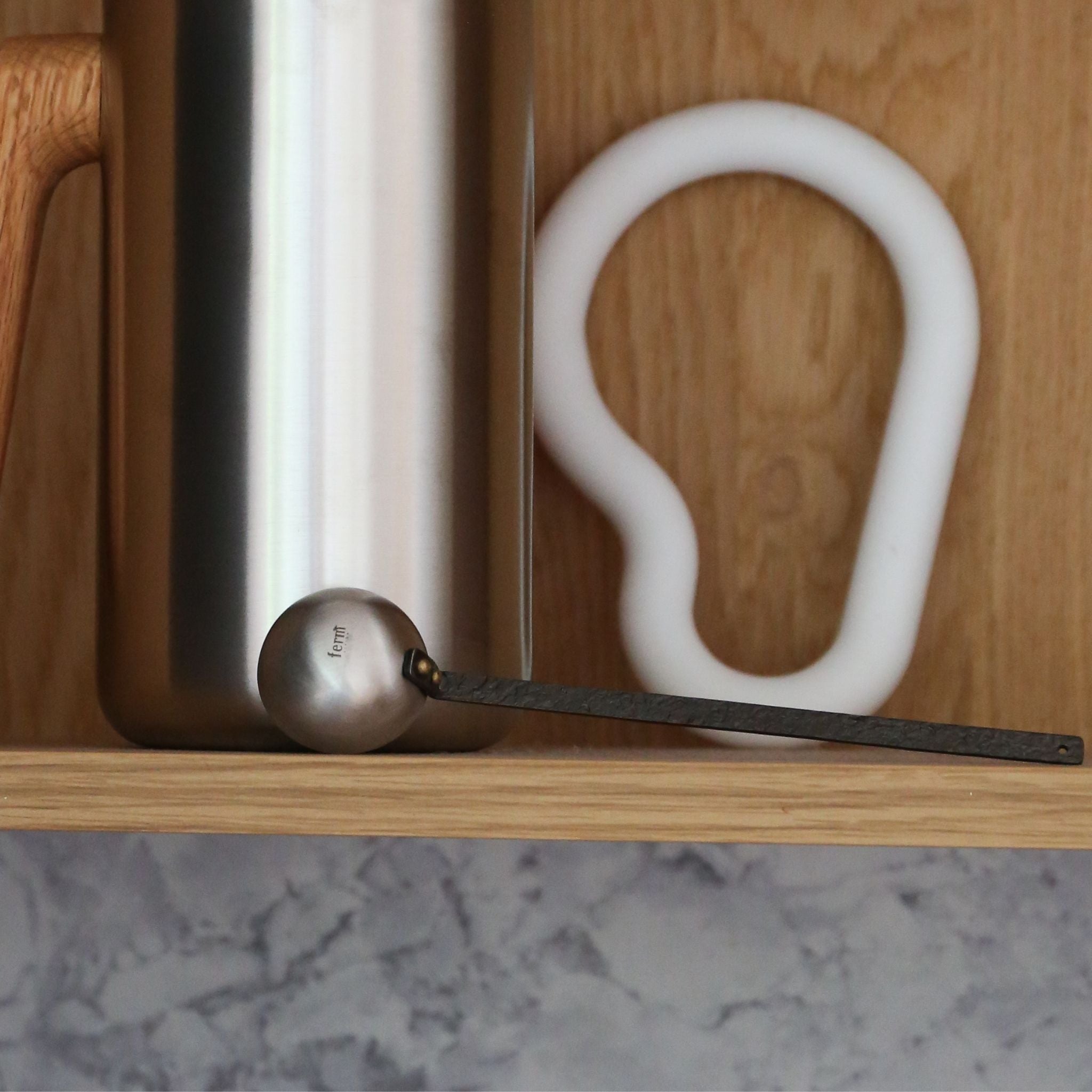 FERM LIVING Obra Coffee Spoon Set - Premium Stainless Steel Tea Spoon for Coffee, Dessert & Breakfast - Perfect for Home, Cafe & Restaurant Use