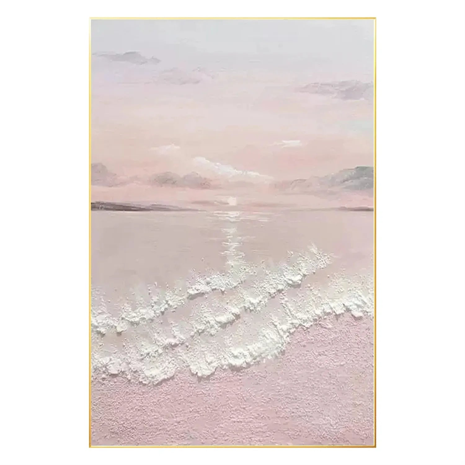 Ocean and Sky Painting #OS 158 - Handmade Canvas Wall Art for Home Decor, Office & Living Room
