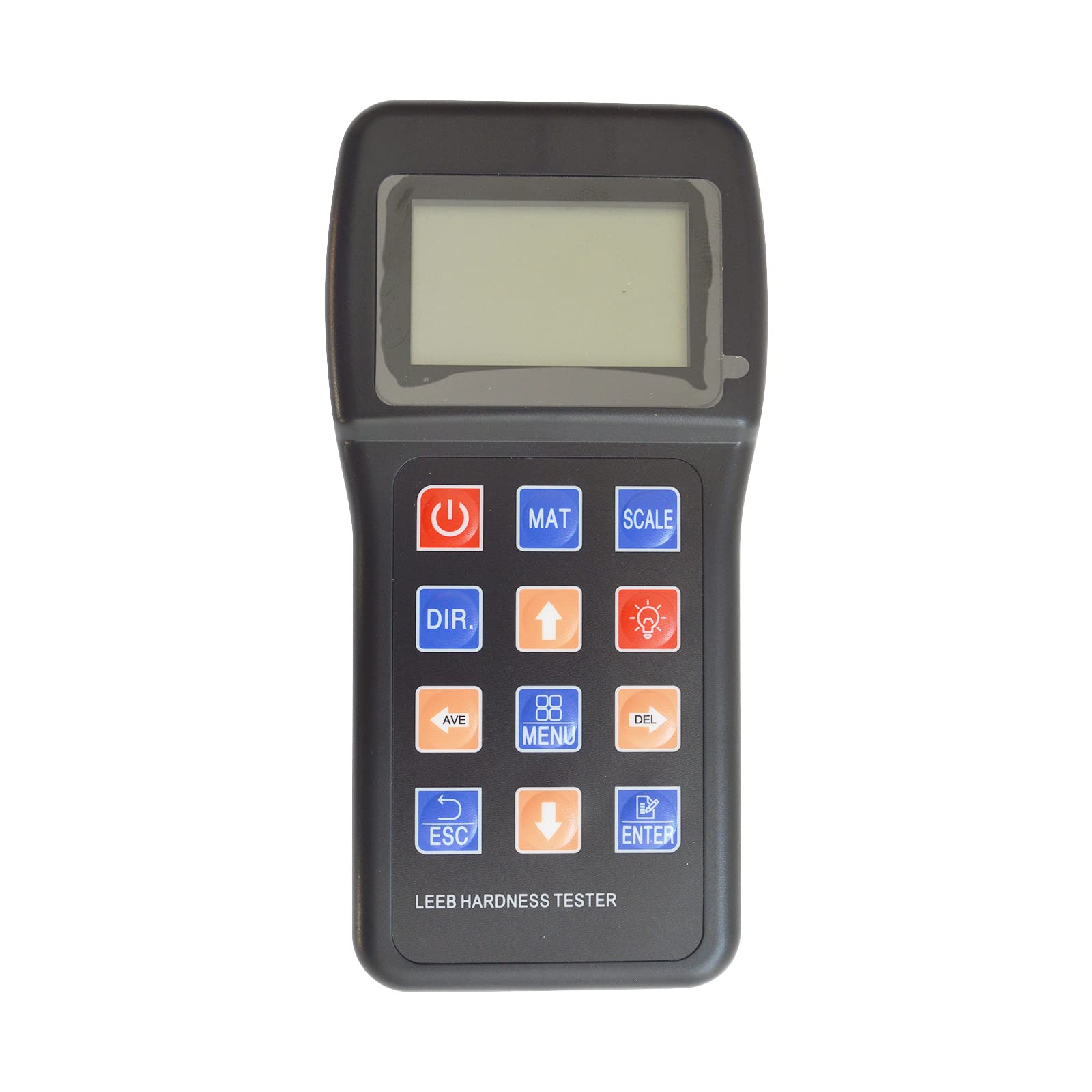 Portable Electronic Hardness Tester for Steel & Metal - Digital Durometer with LCD Display | Ideal for Industrial Quality Control, Construction Sites & Metalworking Shops