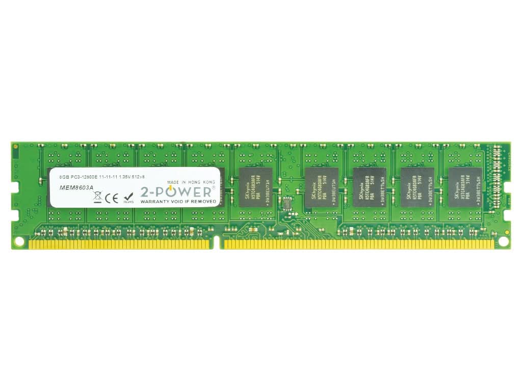 2-Pack 8GB DDR3L 1600MHz ECC Registered TS UDIMM RAM Memory - Compatible with A2Z50AT Replacement | Upgrade for Servers, Workstations & High-Performance PCs