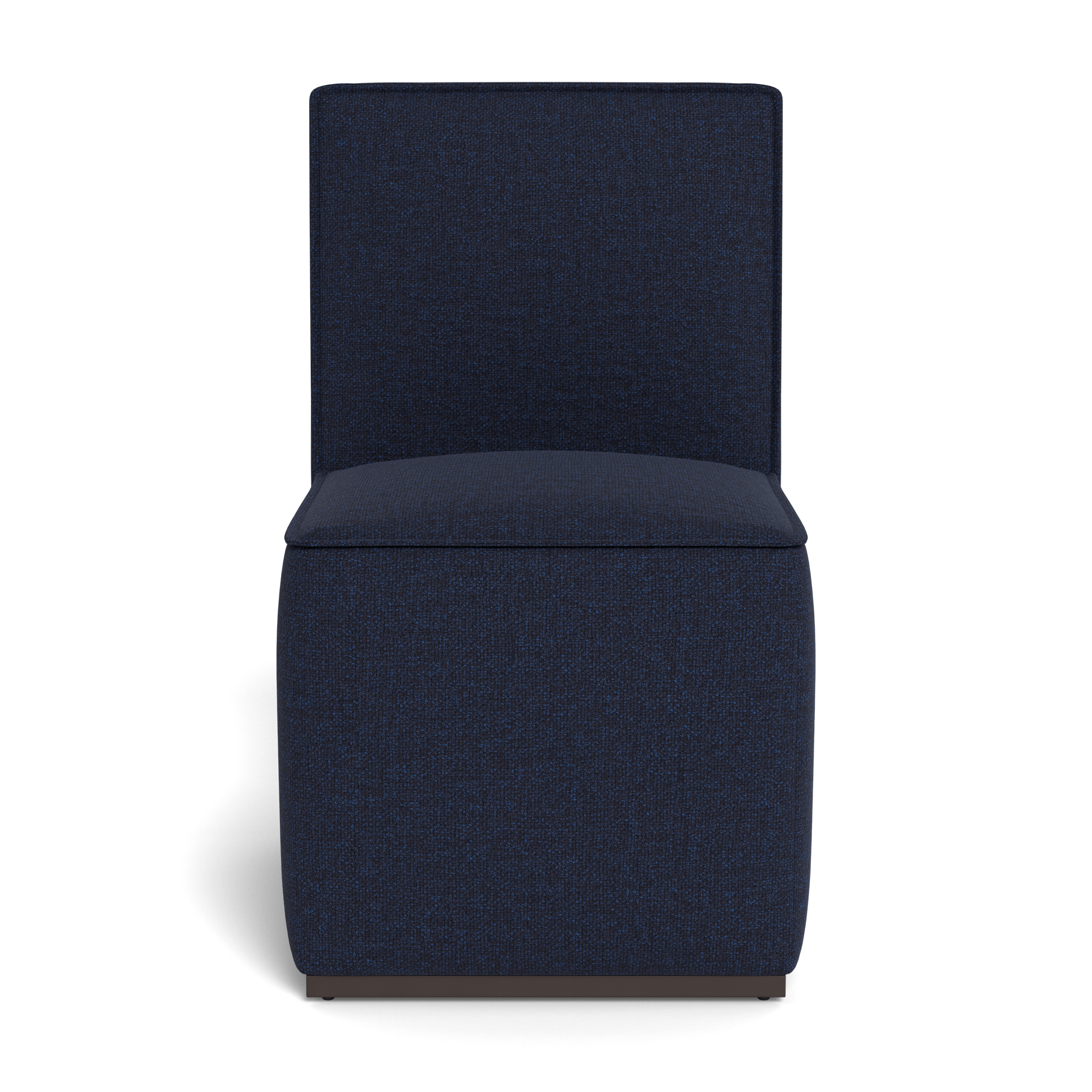 Santorini Outdoor Armless Dining Chair - Weather-Resistant Patio Furniture for Garden, Poolside, and Backyard Dining