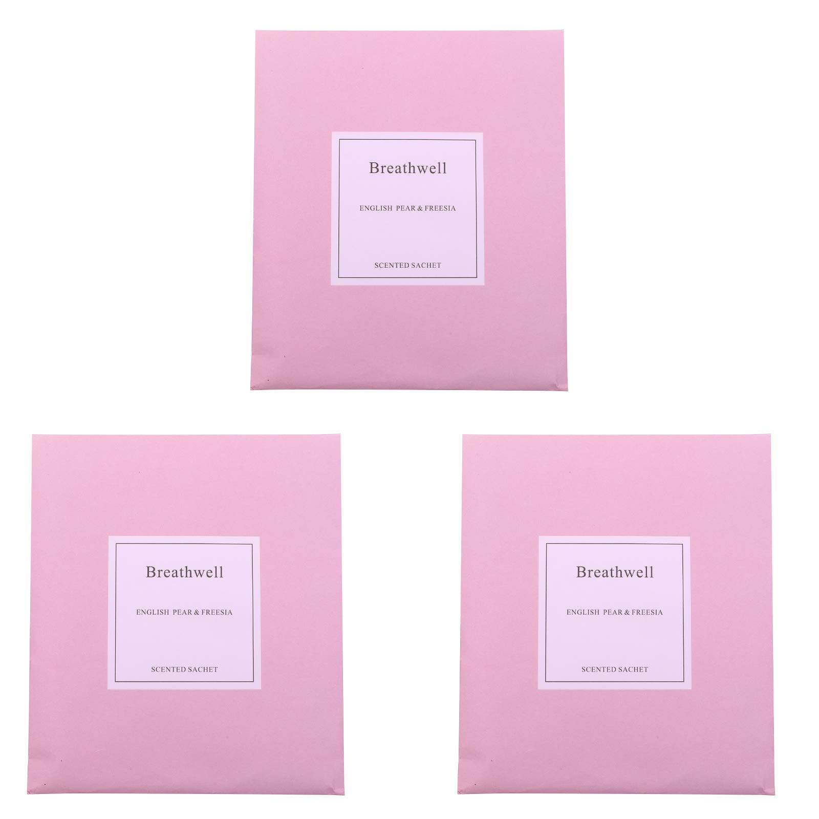 EXCEART 3-Pack Scented Sachets for Closet & Drawers - Long Lasting Perfumed Bags, Home Fragrance Deodorizer for Wardrobe, Shoes, Gym Bags & Travel Luggage