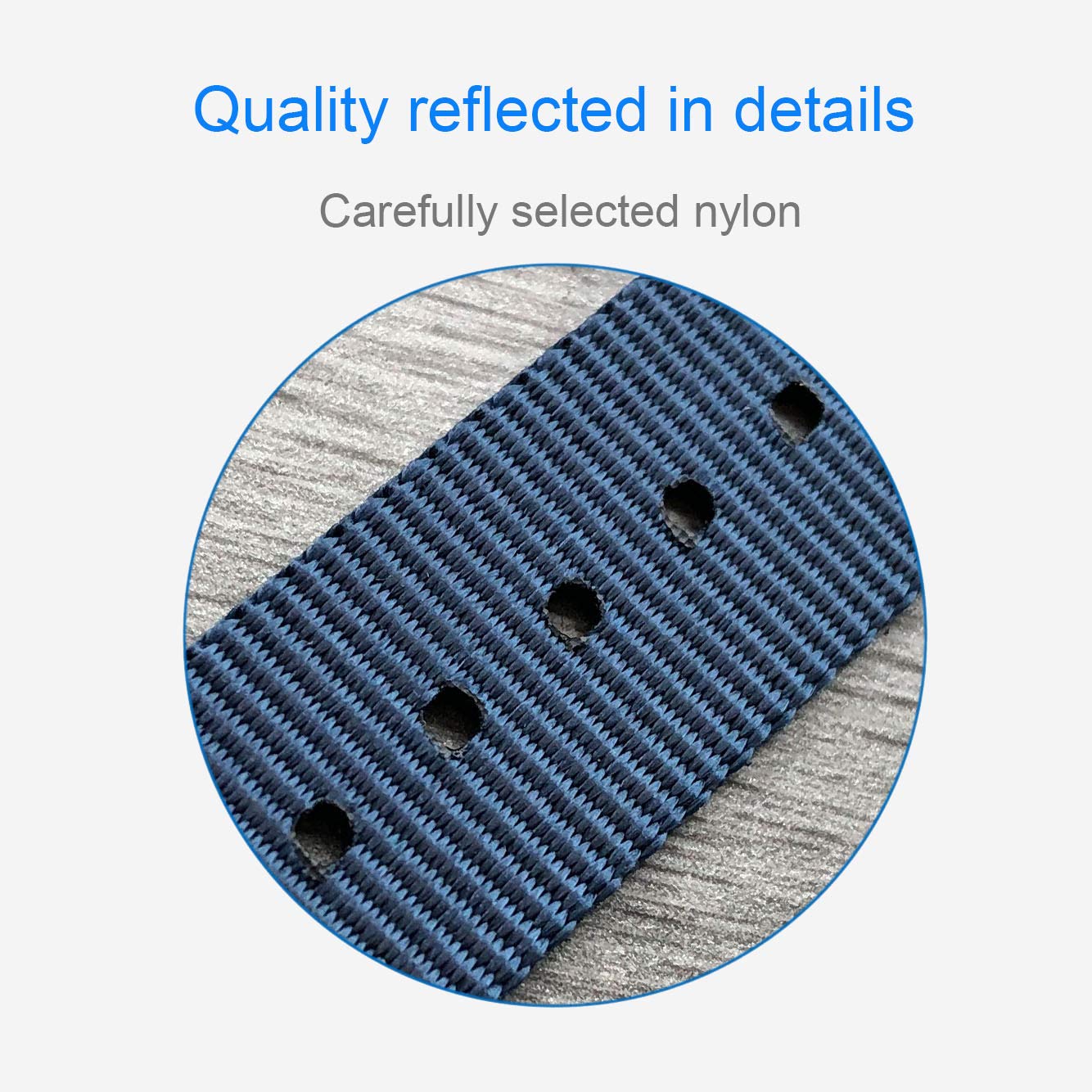 Premium Thin Nylon Watch Band Replacement - 10mm to 20mm Sizes (10/12/13/14/15/16/17/18/20mm) - Durable Lightweight Adjustable Watch Strap for Men & Women - Perfect for Casual Wear, Sports, Outdoor Activities & Everyday Use