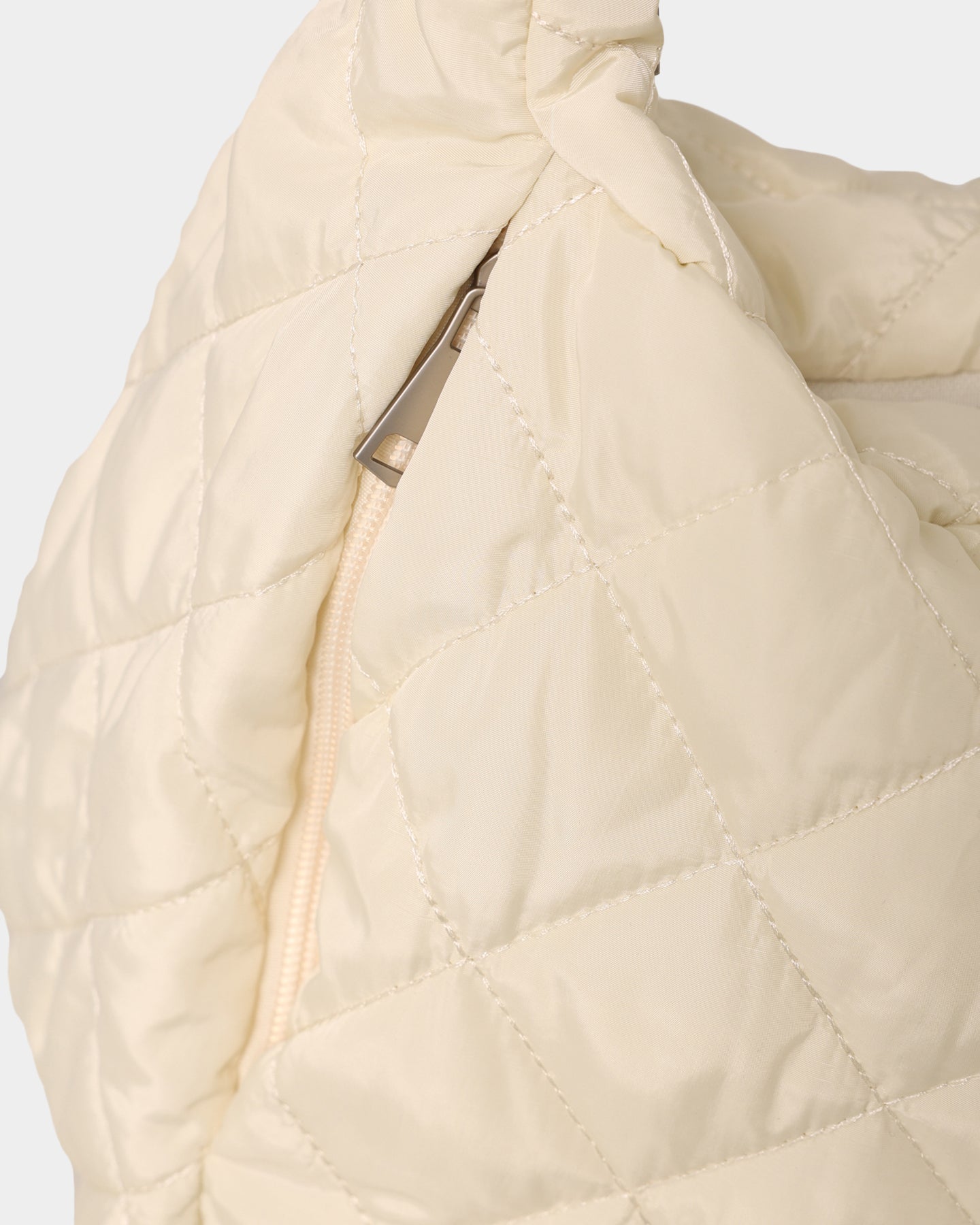 404 Quilted Side Bag in Off White - Stylish Crossbody Purse for Women, Perfect for Daily Use, Travel & Shopping
