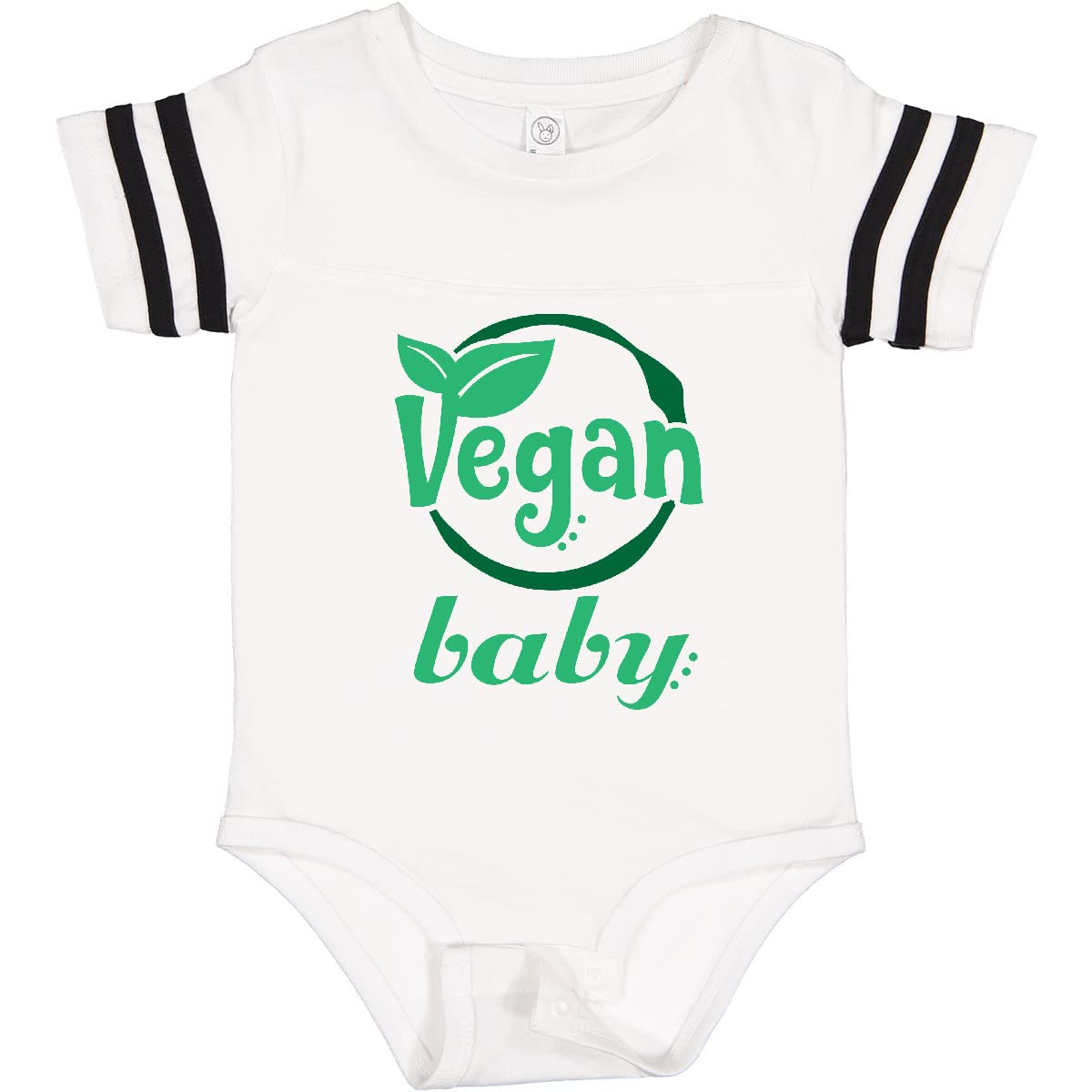 Inktastic Vegan Baby Bodysuit - 100% Organic Cotton, Eco-Friendly & Hypoallergenic - Perfect for Newborns, Infants & Toddlers - Ideal for Everyday Wear, Playdates & Family Outings