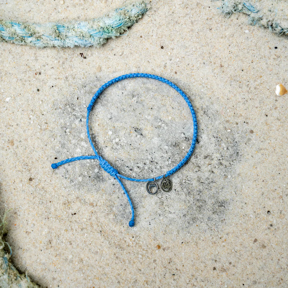 4Ocean August 2024 Limited Edition Dolphin Bracelet - Eco-Friendly Recycled Ocean Plastic Jewelry for Beach Lovers & Conservation Supporters | Perfect Gift for Environmentalists, Surfers & Ocean Advocates