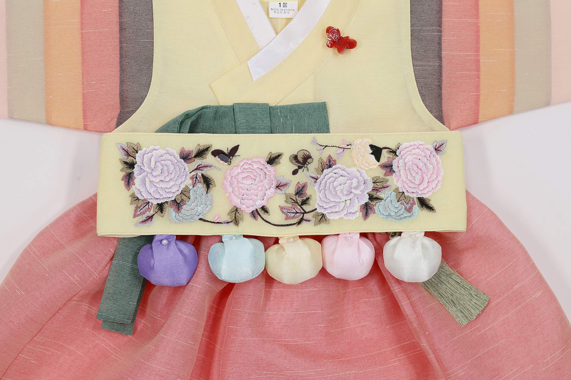 Korean Traditional Hanbok Dress for Baby Girls - First Birthday & 100 Days Celebration Outfit (Ages 0-15) | Perfect for Special Occasions, Cultural Events & Photo Shoots