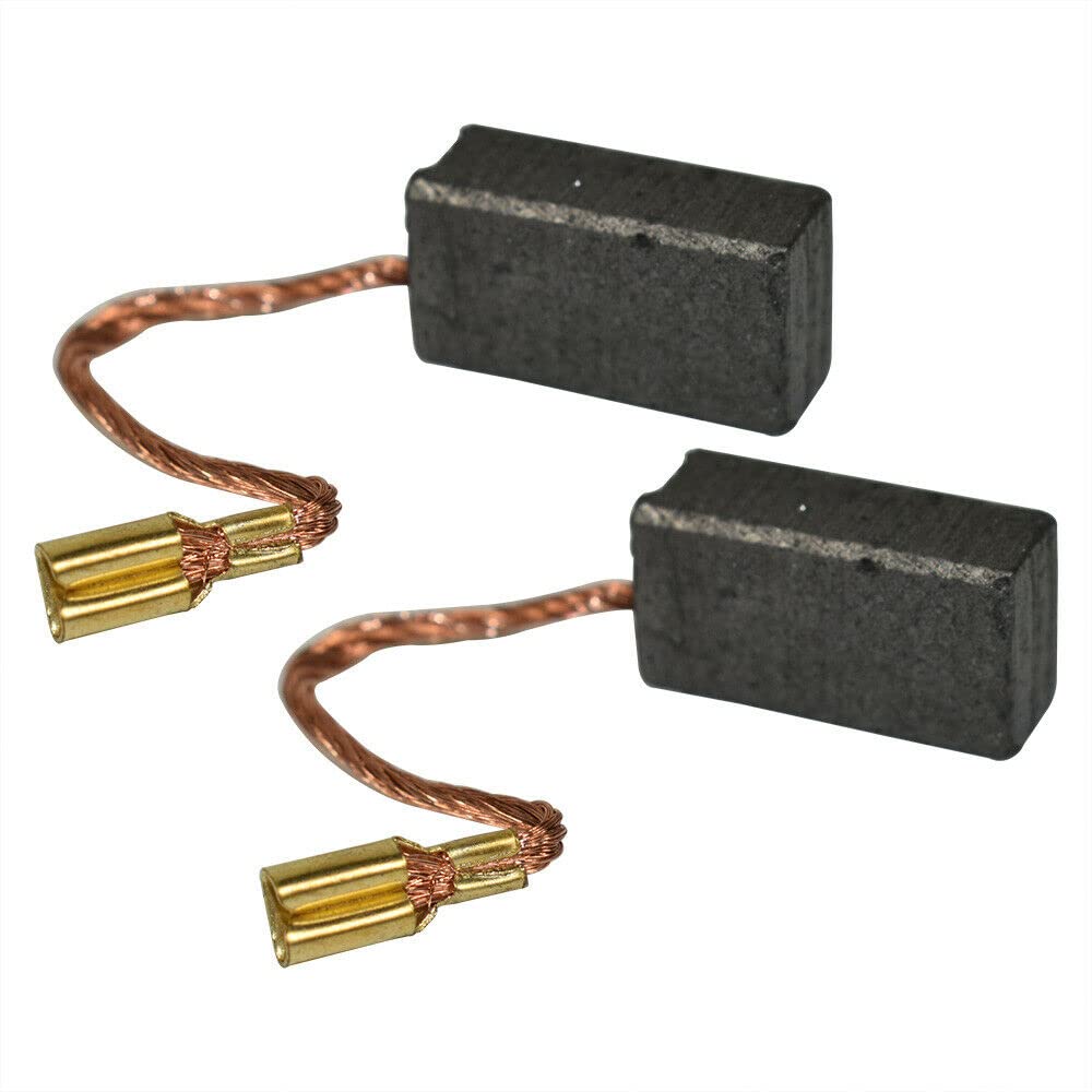2 Pack Carbon Brushes for WP800 4-Inch Variable Speed Wet Polisher & Grinder WP800-31 - Replacement Parts for Stone Polishing, Tile Grinding, and Concrete Surface Preparation