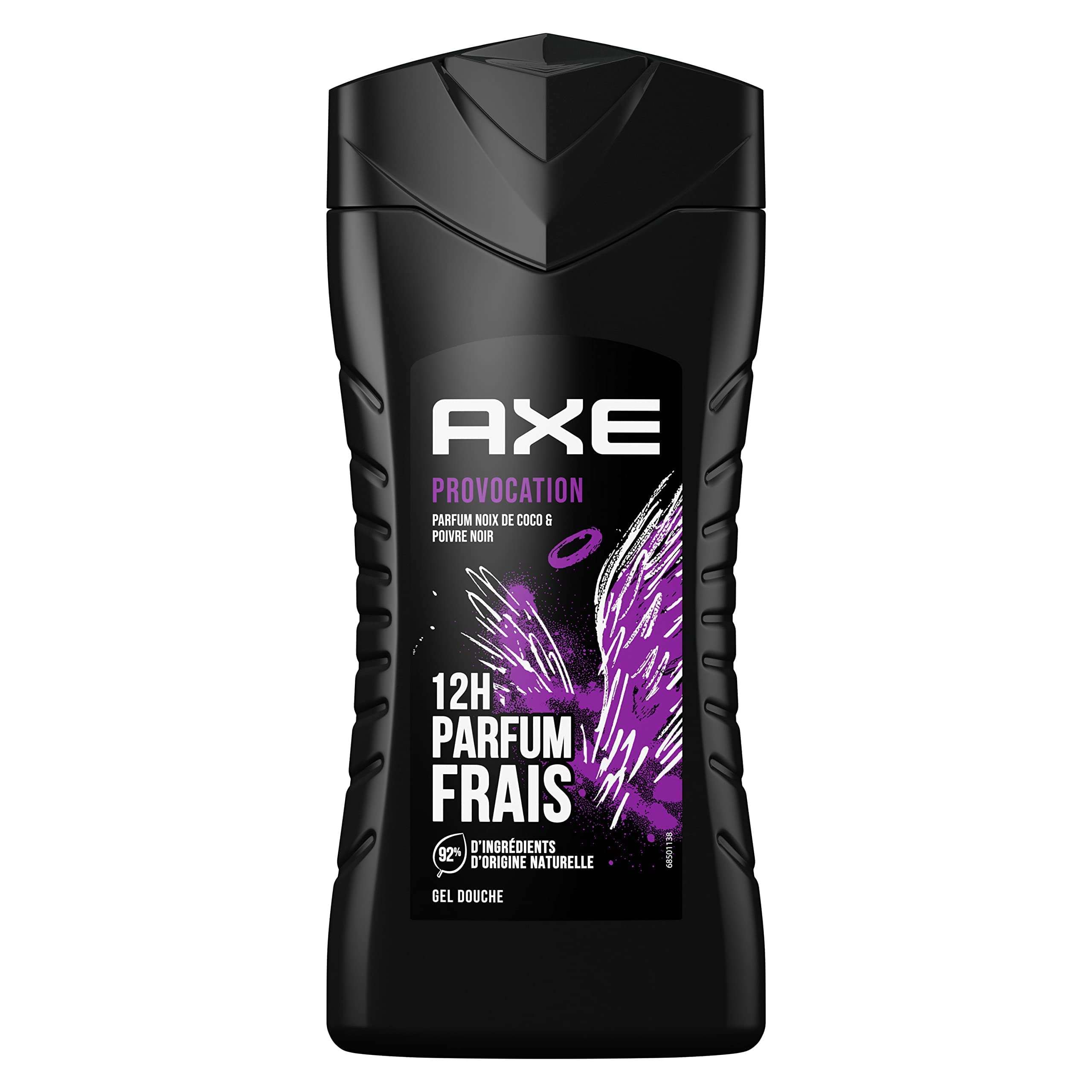 AXE Excite Body Wash for Men, 250ml - Energizing Shower Gel with Refreshing Scent, Hydrating Formula - Perfect for Morning Shower & Gym Post-Workout Refreshment