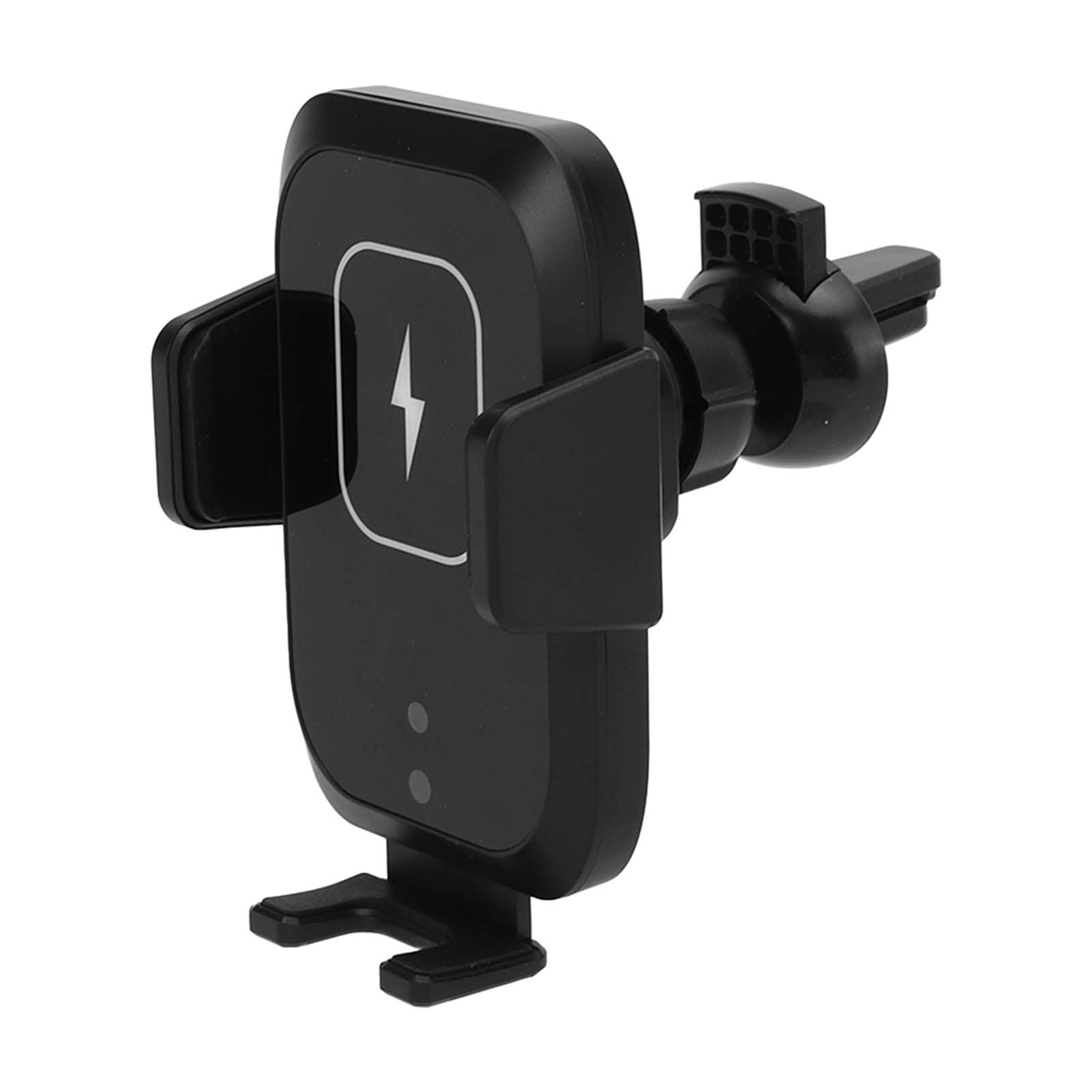 Qinlorgo Air Vent Phone Holder with Auto Lock & Wireless Charging - Retractable Car Mount Bracket for iPhone, Samsung - Universal Dashboard & Windshield Smart Induction (Perfect for Commuting, Road Trips & GPS Navigation)