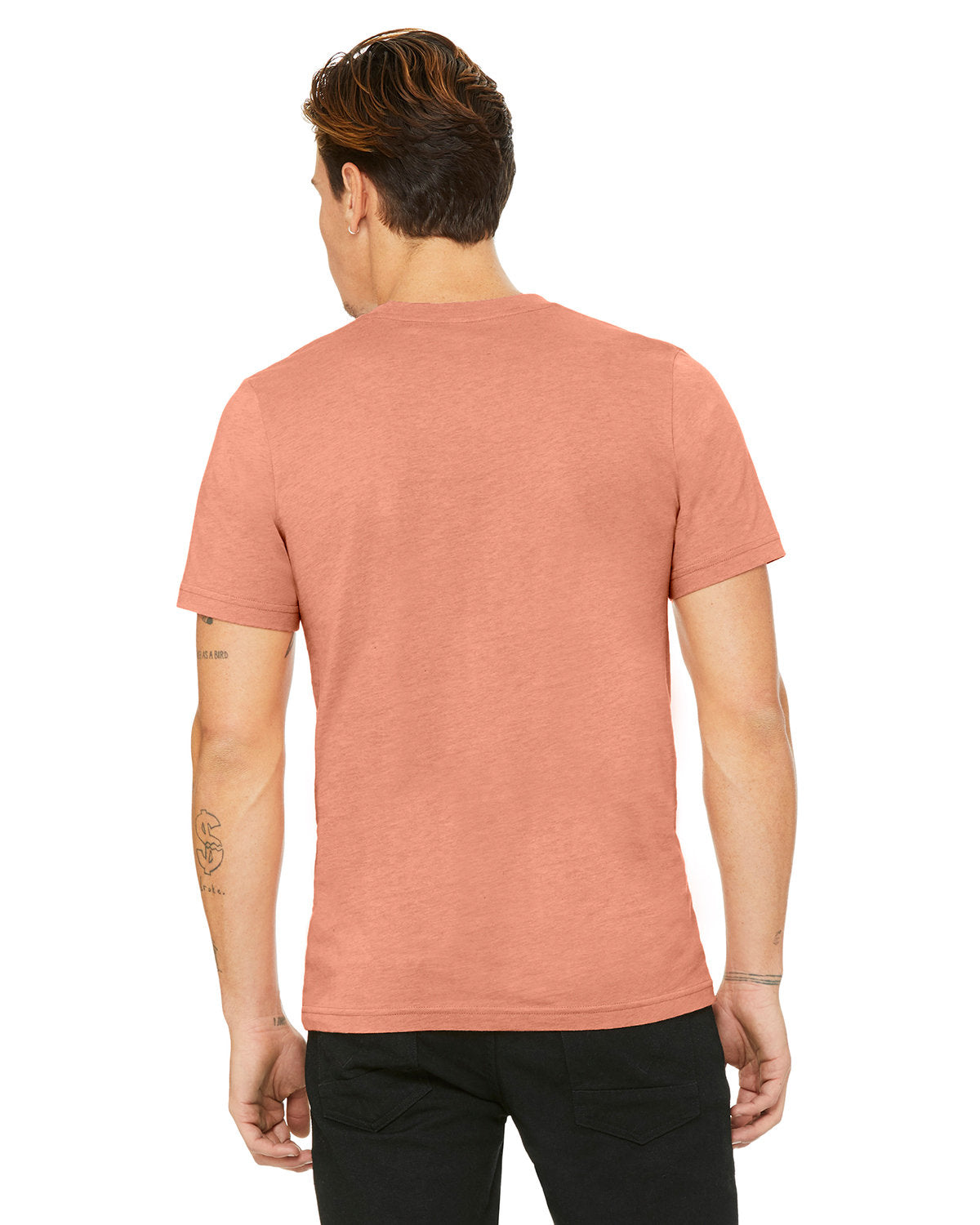 Bella + Canvas 3001CVC Unisex Heather CVC Crew Neck T-Shirt - Soft Cotton Blend Tee for Men & Women - Perfect for Casual Wear, Screen Printing & Everyday Comfort