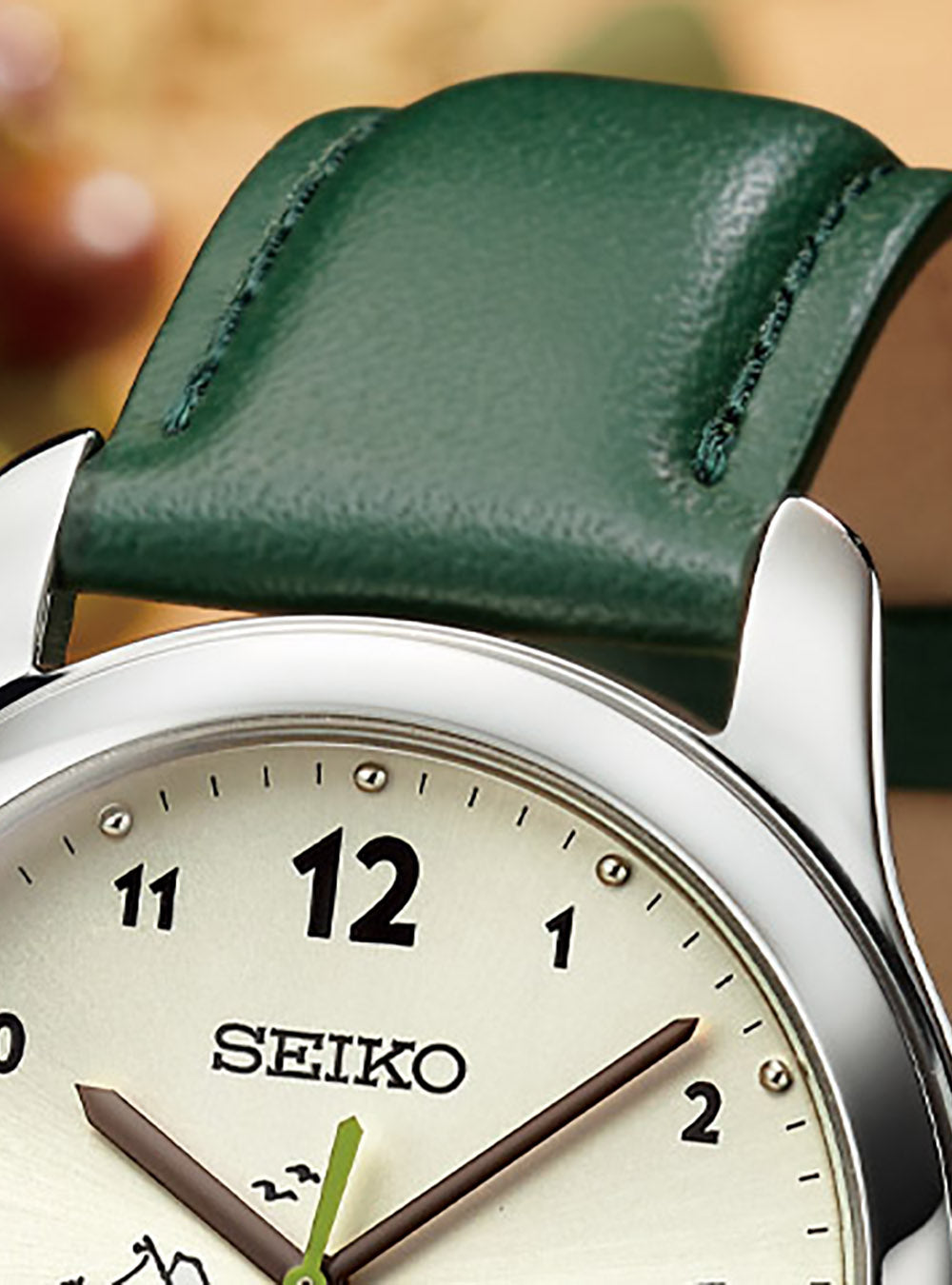 SEIKO x Moomin Limited Edition Snufkin Watch - Japan Made JDM Automatic Timepiece for Collectors & Anime Fans | Perfect Gift for Watch Enthusiasts & Moomin Lovers