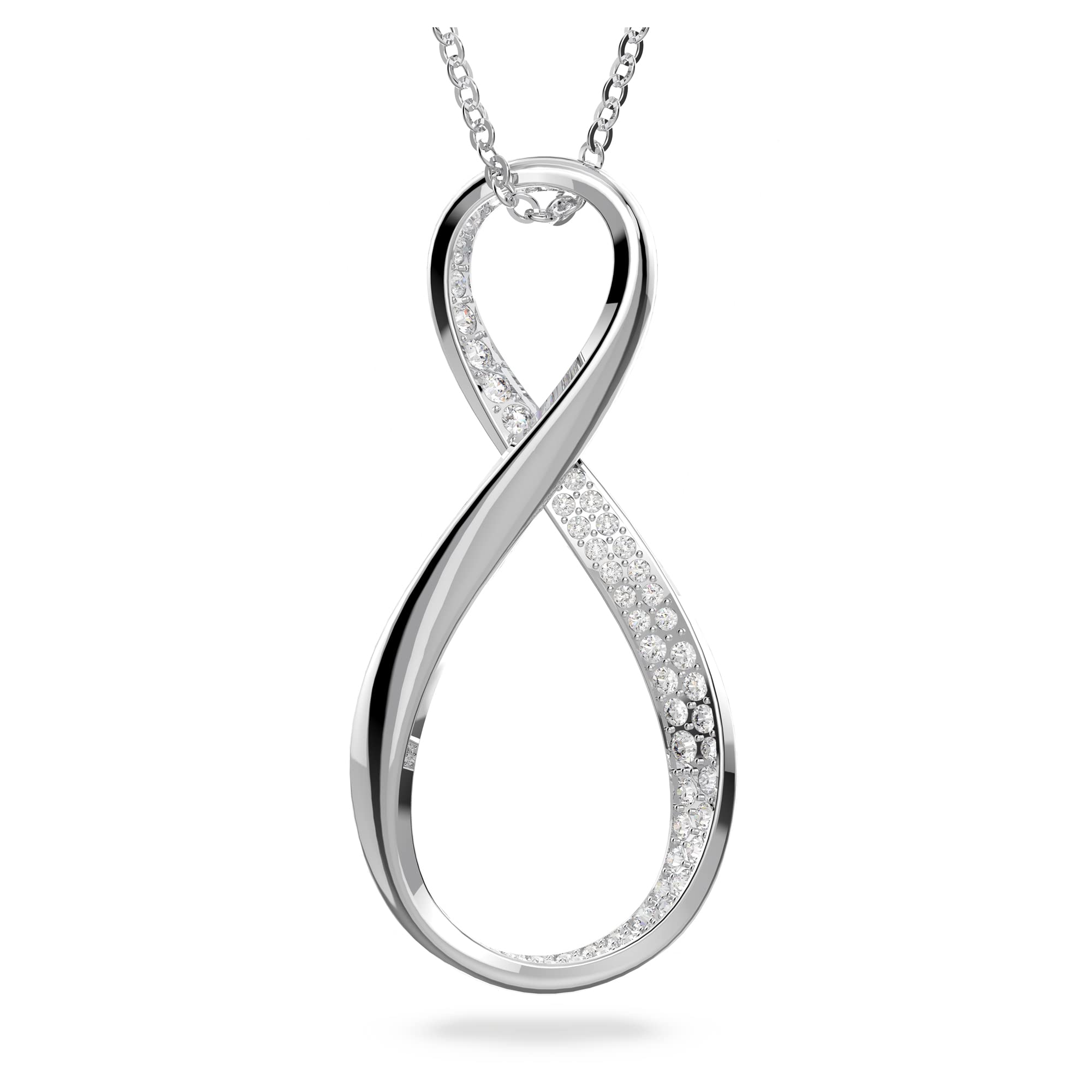 Swarovski Exist Crystal Earring and Necklace Set - Elegant Clear Crystal Jewelry Collection for Women | Perfect for Weddings, Parties & Special Occasions