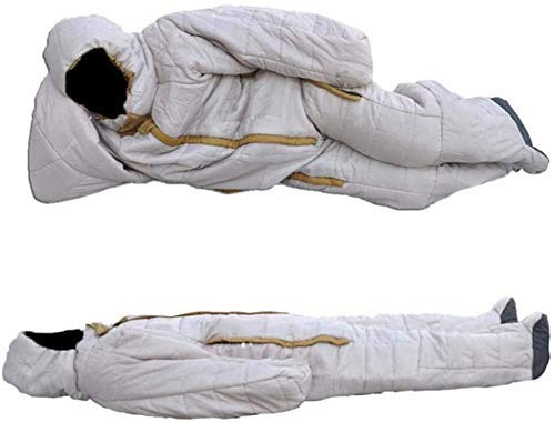 Adult Wearable Sleeping Bag with Feet - 3 Season Portable Standing Sleeping Suit for Camping, Hiking & RV Trips | Waterproof, Windproof Outdoor Gear (160-180cm) with Carry Bag | Perfect for Cold Weather Adventures, Backpacking & Emergency Preparedness