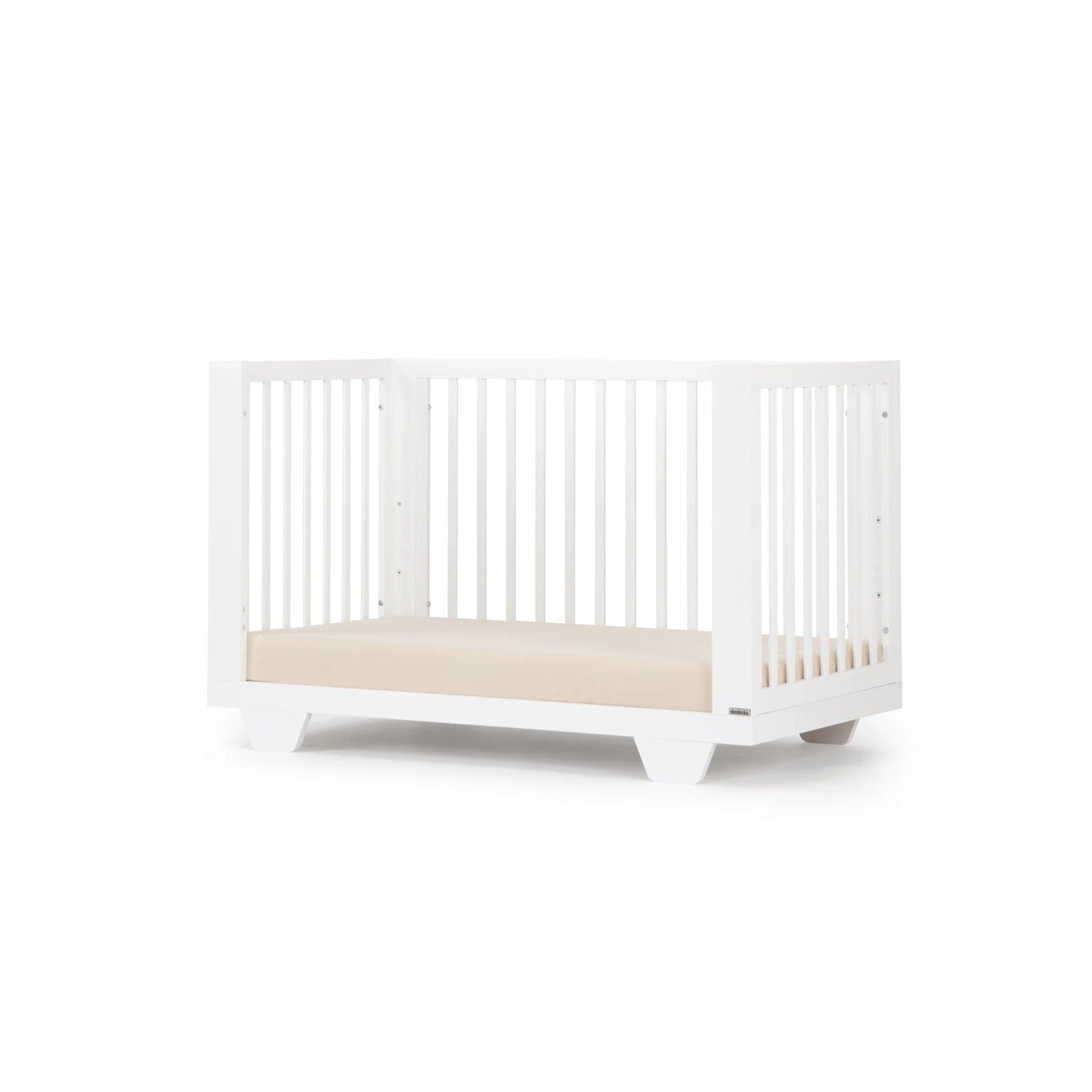 **Dadada Spirit 8-in-1 Convertible Baby Crib – Adjustable Height, Toddler Bed & Daybed – Safe & Stylish Nursery Furniture for Newborns to Teens – Perfect for Small Spaces & Modern Nurseries**