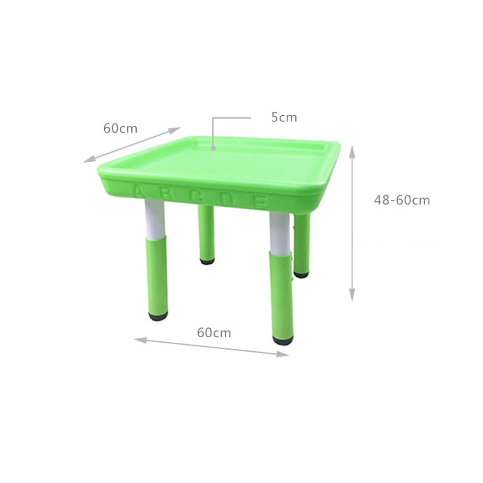 Kids Building Table Set - Indoor & Outdoor Activity Table for Water Play, Toy Storage & Block Building Fun | Perfect for Playrooms, Backyards & Preschool Learning