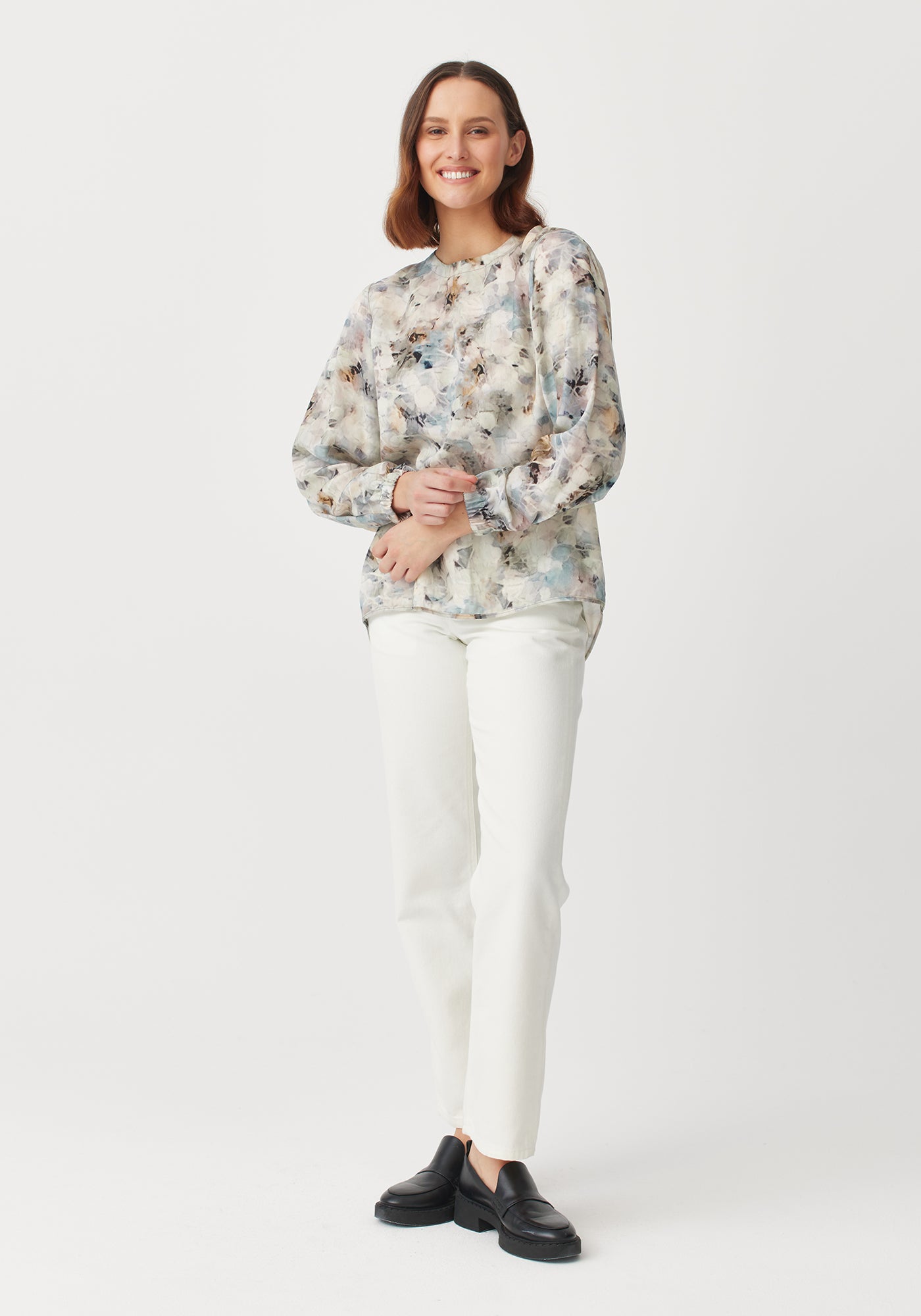 Georgie Top 600183 - Stylish Women's Blouse for Work & Casual Wear | Perfect for Office, Dating & Everyday Outfits
