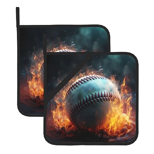 Baseball on Fire
