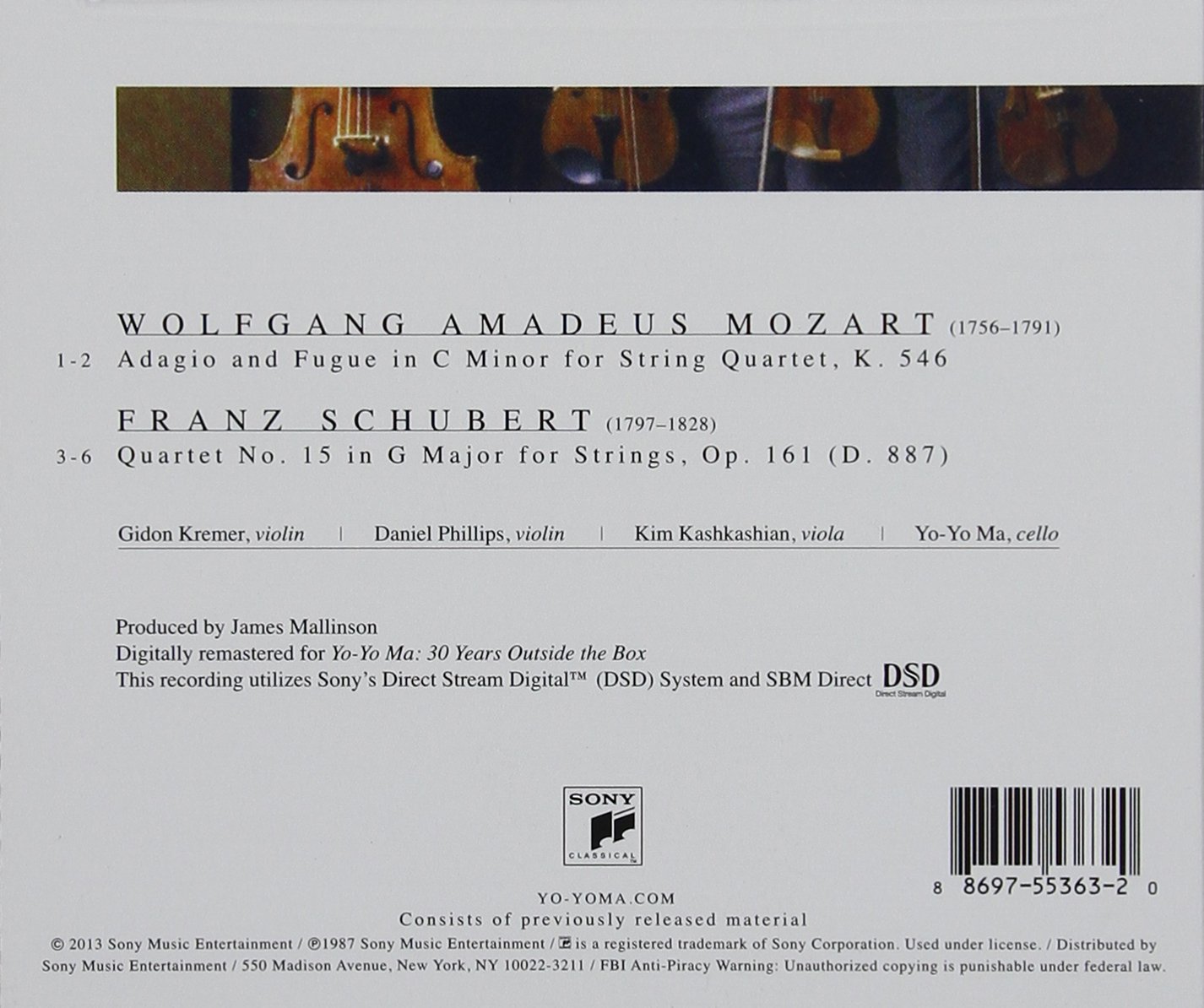 Mozart Adagio and Fugue in C Minor & Schubert String Quartet No.15 - Classical Music CD for Relaxation, Study and Dinner Parties