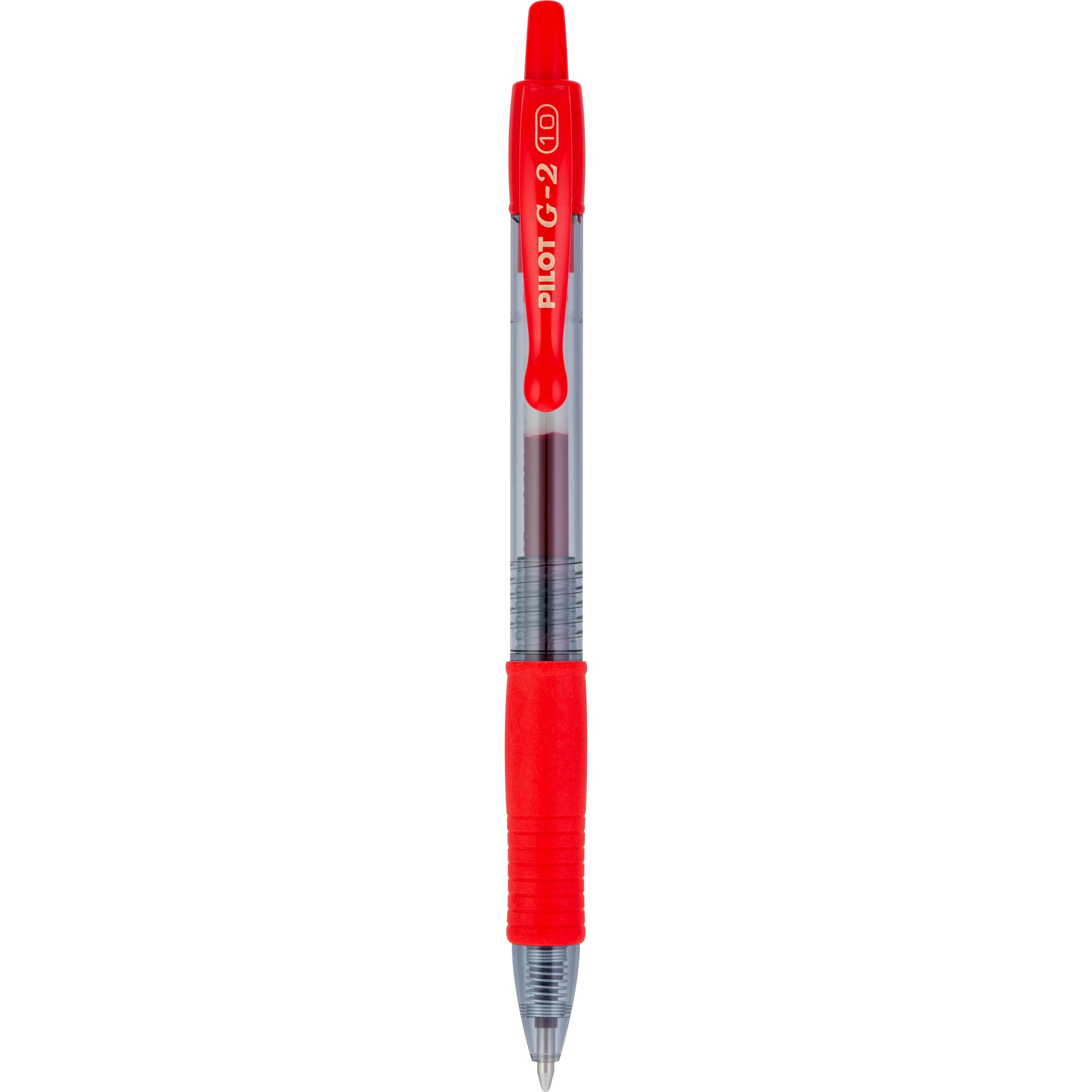 Pilot G2 Premium Gel Roller Pens - 12 Pack Bold 1mm Red Ink Pens for Office, School & Note Taking - Smooth Writing Gel Pens for Professionals & Students