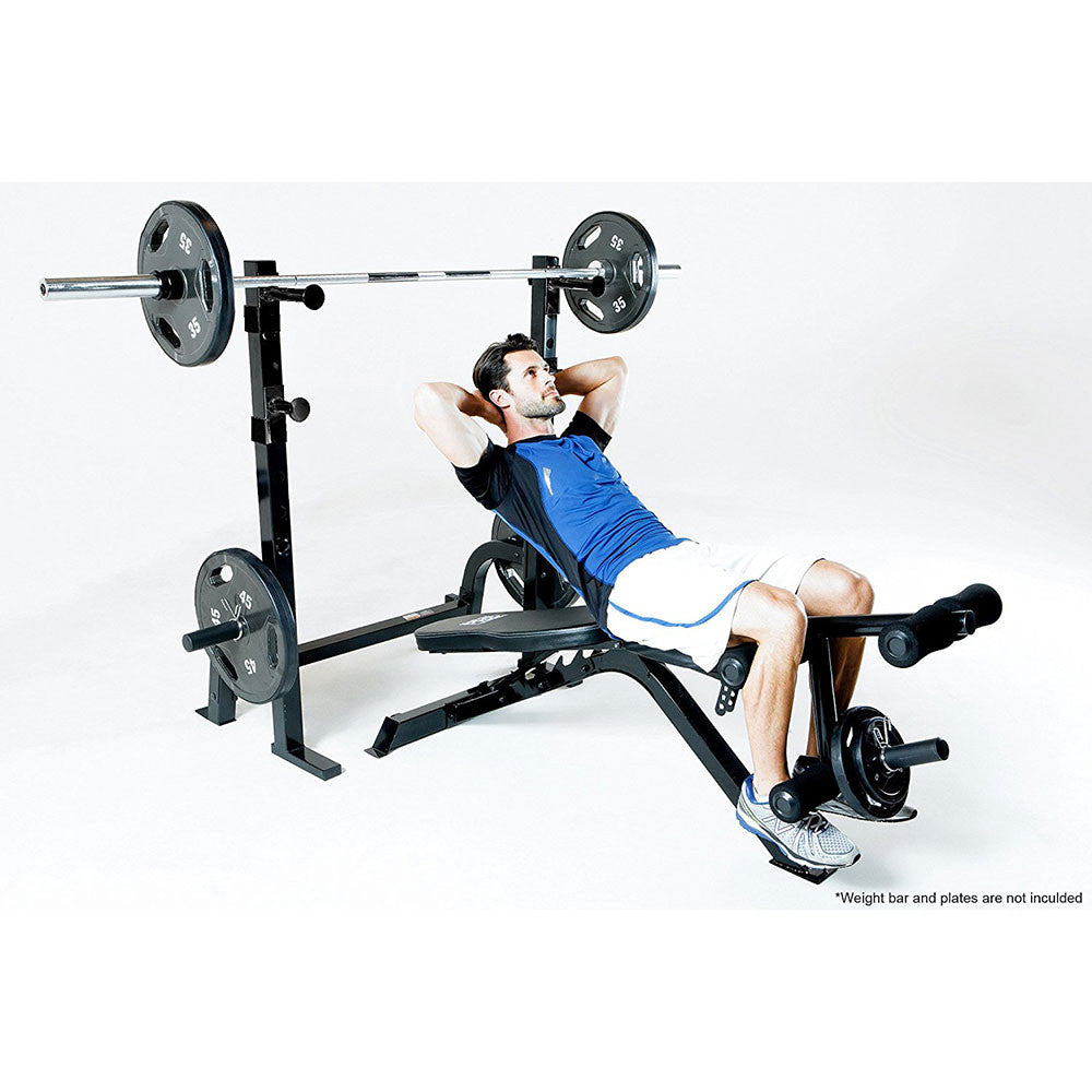 Marcy Olympic Weight Bench PM 70210 - Heavy Duty Adjustable Home Gym Equipment for Strength Training | Perfect for Home Workouts & Bodybuilding
