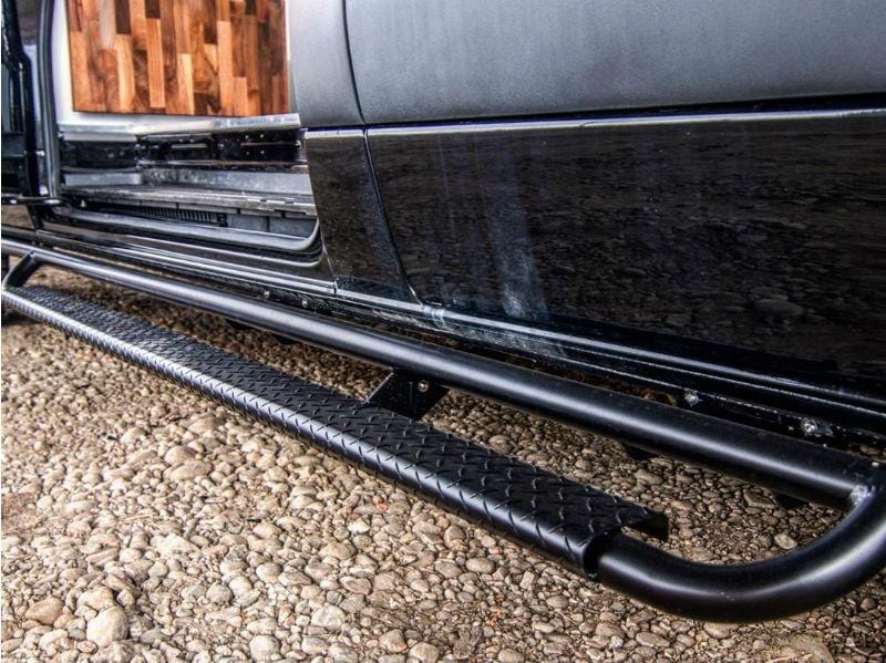 Aluminess Mercedes Sprinter Nerf Bars for 2007+ Models (170WB) - Heavy Duty Running Boards for Off-Road & Urban Driving