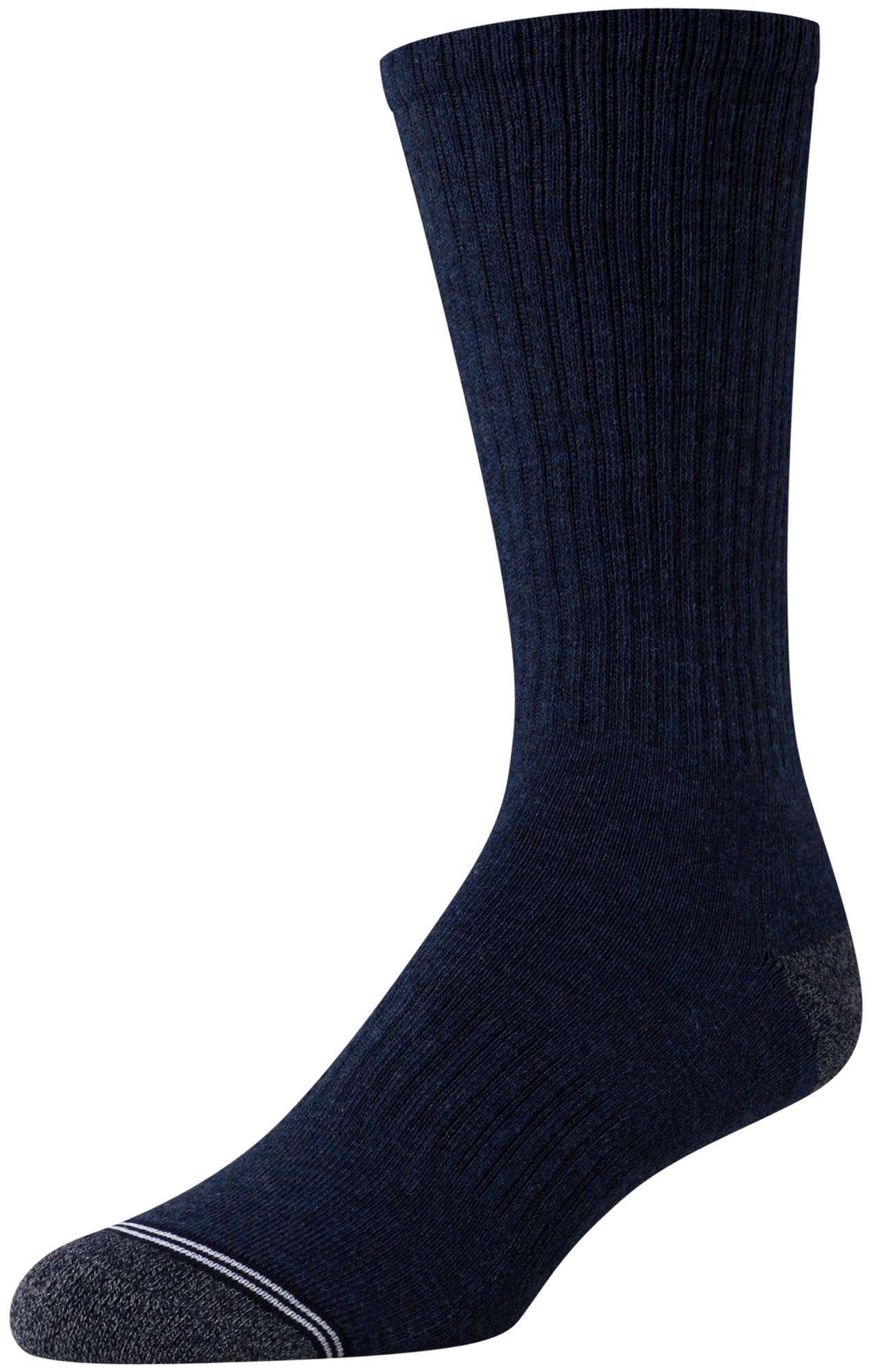 Nautica Men's Crew Dress Socks 10-Pack - Light Cushion Breathable Work Socks for Business & Casual Wear - Comfortable Office, Dress Shoes & Daily Use Socks
